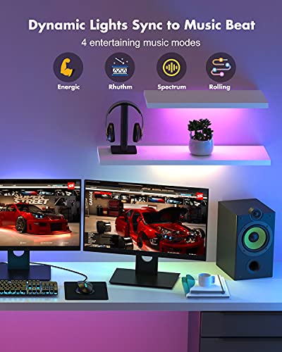 20M Smart RGB LED Light Strip with Music Sync