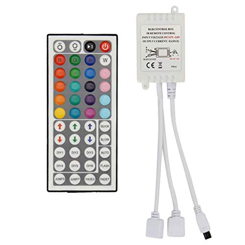 SUPERNIGHT LED Strip Lights with Remote Control and Connector