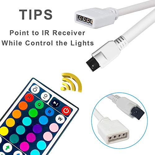 44-Keys Remote Control for LED Strip Lights