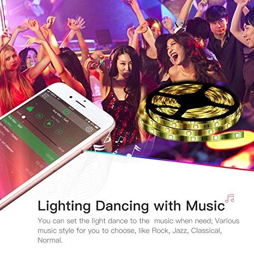 Bluetooth LED Strip Controller with Remote & App Control
