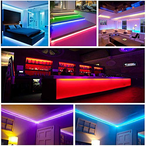 Bluetooth LED Strip Controller with Remote & App Control