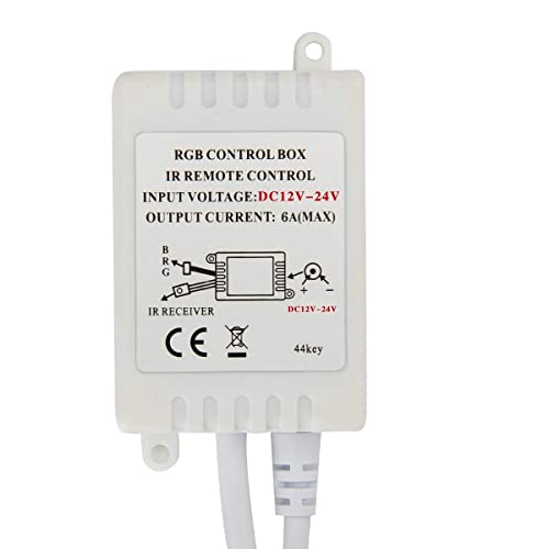 SUPERNIGHT LED Strip Lights with Remote Control and Connector