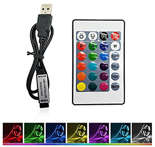 USB LED Controller with Remote for RGB Strip