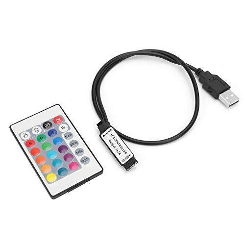 24-Key Remote Control LED Light Strips