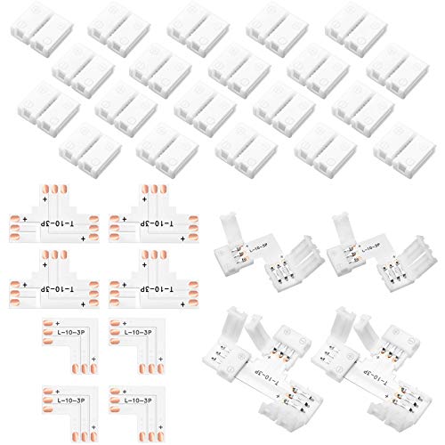 28-Piece Solderless LED Strip Connector Set