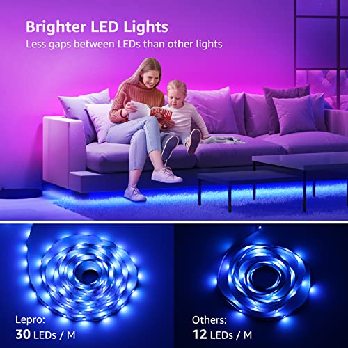 10M RGB Stick-On LED Strip Lights with Remote