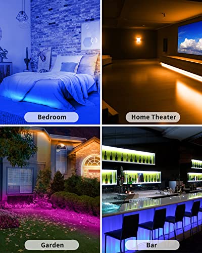 20M Smart RGB LED Light Strip with Music Sync