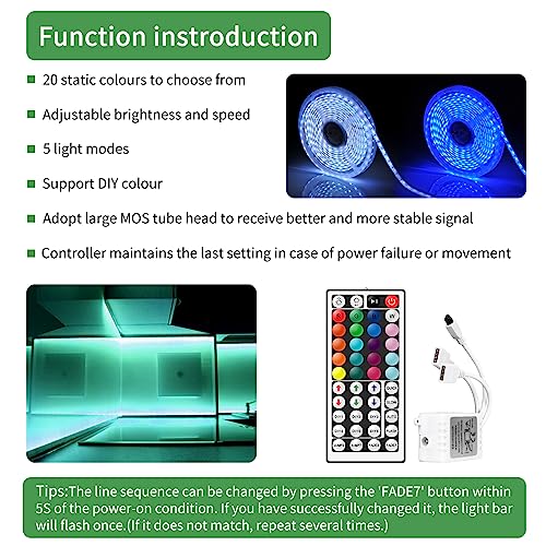 Wireless LED Remote Controller for RGB Light Strip