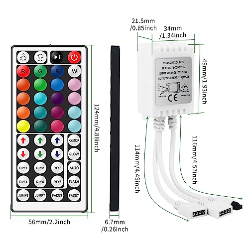 Wireless LED Remote Controller for RGB Light Strip