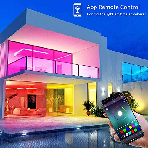 10M RGB Bluetooth LED Strip Lights, 44 Keys
