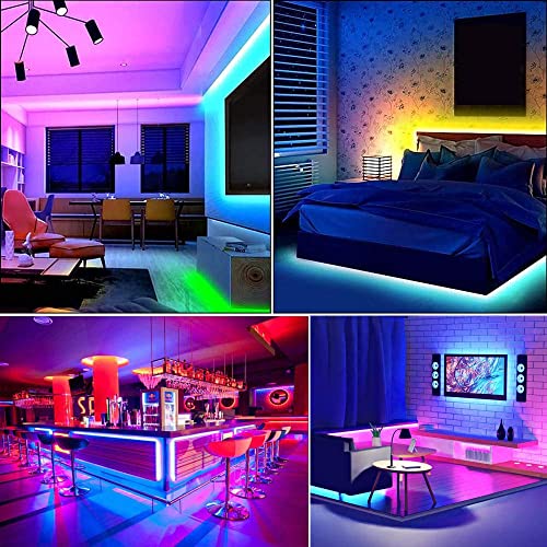 10M RGB Bluetooth LED Strip Lights, 44 Keys