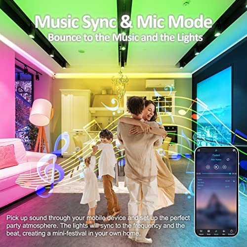 10m RGB LED Strip with Bluetooth & App Control