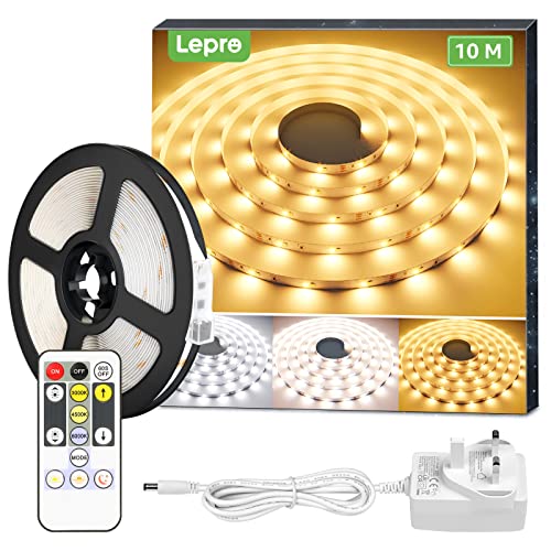 Adjustable LED Strip Light with Remote & Plug