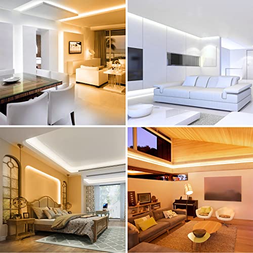Adjustable LED Strip Light with Remote & Plug