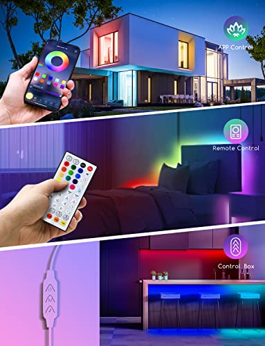10m RGB LED Strip - Remote & APP Control