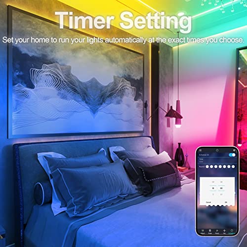 10m RGB LED Strip with Bluetooth & App Control