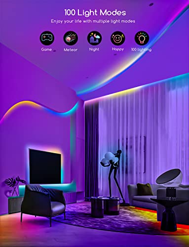 10m RGB LED Strip - Remote & APP Control