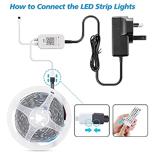 Ultra-Long RGB Bluetooth LED Strip Lights
