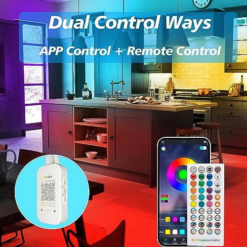 Ultra-Long RGB Bluetooth LED Strip Lights