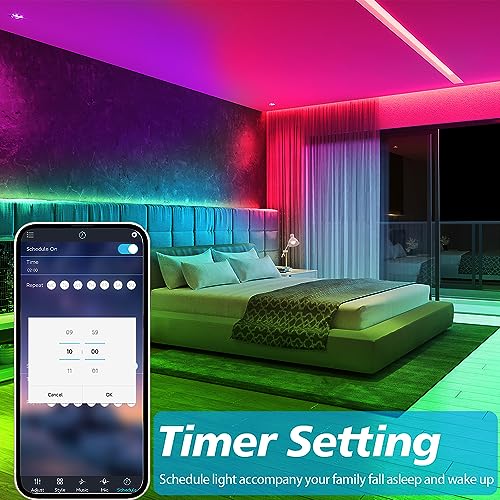 Ultra-Long RGB Bluetooth LED Strip Lights