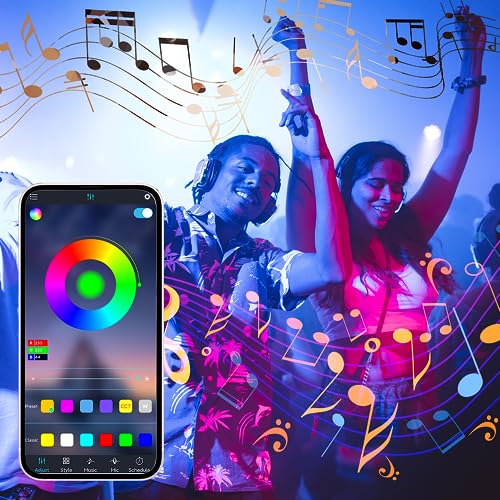 Ultra-Long RGB Bluetooth LED Strip Lights