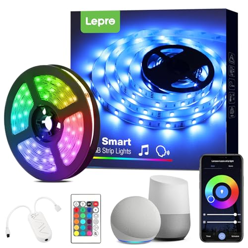 Smart LED Strip Lights, WiFi, Alexa & Google Compatible