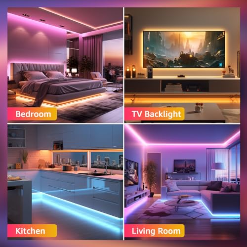 Music Sync RGB LED Light Strip 5M