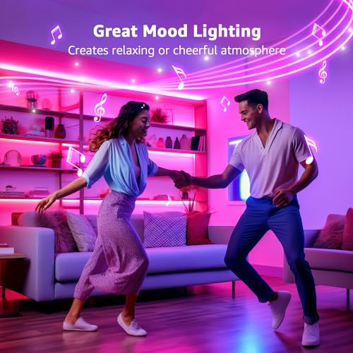 Music Sync RGB LED Light Strip 5M
