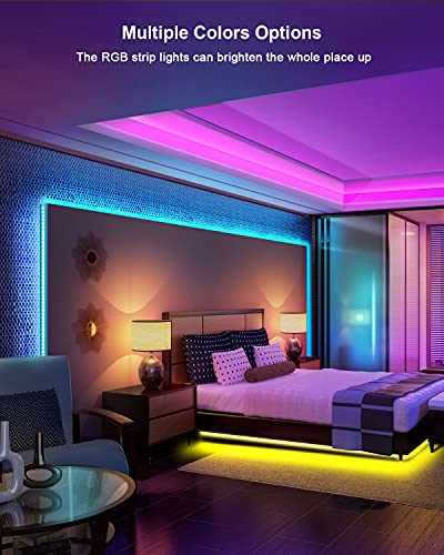 10M RGB LED Music Sync Strip Lights