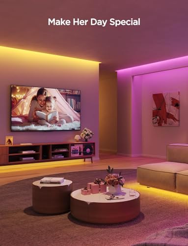 20M Bluetooth LED Strip Light with 64 Scenes & Music Sync