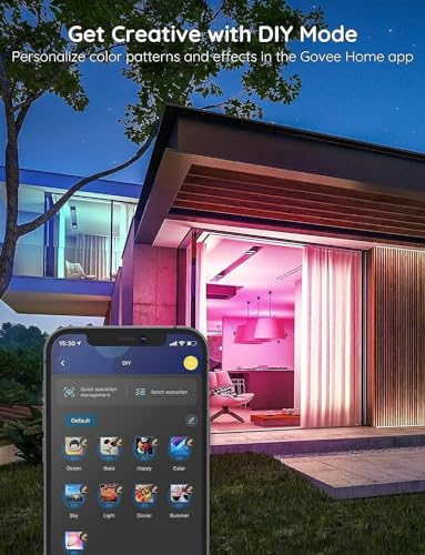 20M Bluetooth LED Strip Light with 64 Scenes & Music Sync