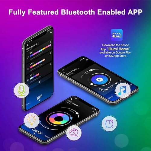 Mumaniu 30M LED Strip Lights with App Control