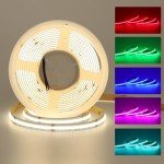 RGBW COB LED Strip Light - 24V, 5M