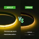RGBW COB LED Strip Light - 24V, 5M