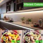 RGBW COB LED Strip Light - 24V, 5M