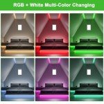 RGBW COB LED Strip Light - 24V, 5M