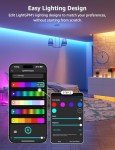 Smart RGB LED Strip Lights - Voice & App Control