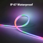 FWoche 5m RGB Neon LED Light Strip