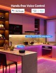 Smart RGB LED Strip Lights - Voice & App Control