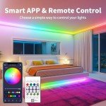 iNextStation RGB LED Neon Strip Lights, 16.4Ft