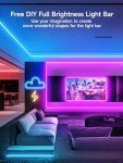 RGB LED Neon Rope Lights with Music Sync - 5M