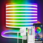 ShineBurky 16.4ft RGB Neon LED Light Strip