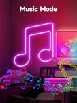 RGB LED Neon Rope Lights with Music Sync - 5M
