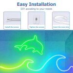 Waterproof RGB Neon Rope Lights with Remote Control