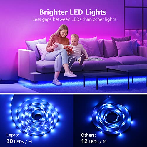 10M Music Sync RGB LED Strip Lights with Remote