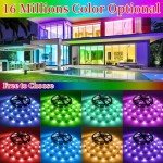 FUPT 5M RGB LED Strip Lights with Music Sync