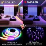 Smart RGBWW LED Strip Light, 5M, WiFi Enabled