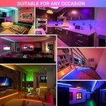 FUPT 5M RGB LED Strip Lights with Music Sync