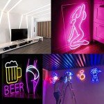5M RGB Neon LED Strip Lights for DIY Decor
