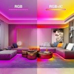 RGB Neon Light Strip with Remote & App Control